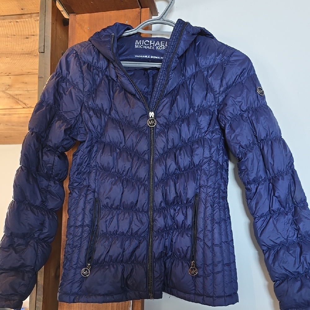 Michael Kors Kids Blue Jacket